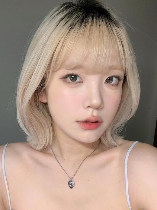 Allecon年抛款式 · 小金豆&小奶豆· 14.2mm白狮参考着色中等直径 韩产2片 商品图11