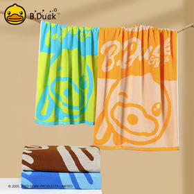 B.Duck小黄鸭大头鸭大浴巾140*70cm 233