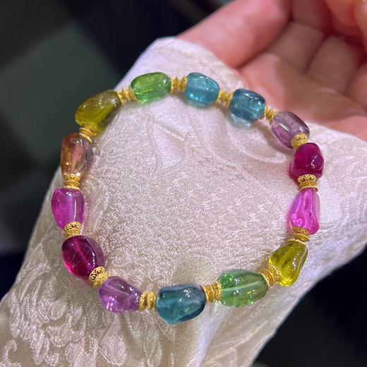 19.25g 原石碧玺手链 商品图3