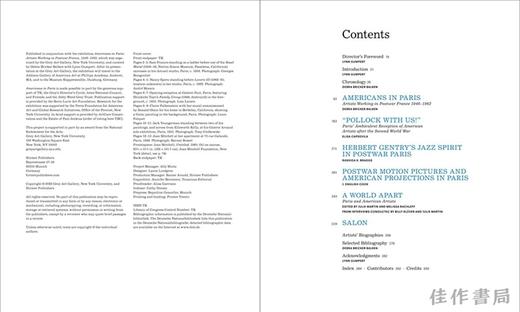 Americans in Paris: Artists working in Postwar France 1946 – 1962 / 美国人在巴黎：在战后法国工作的艺术家们 1946–1962 商品图1