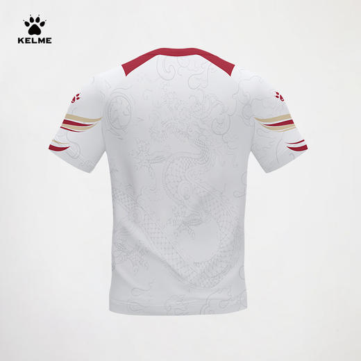 卡尔美新款燃龙铠甲圆领T恤 商品图1