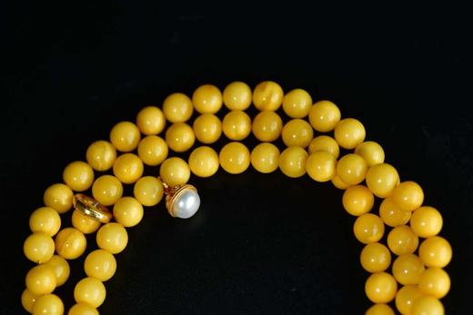 蜜蜡白玉葫芦念珠 商品图5