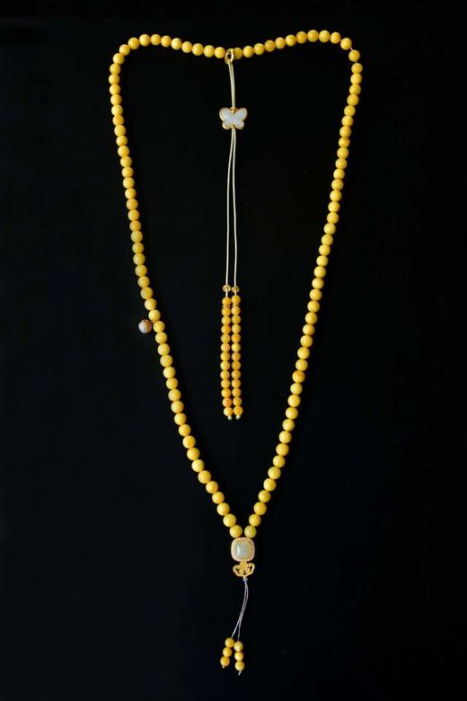 蜜蜡白玉葫芦念珠 商品图3