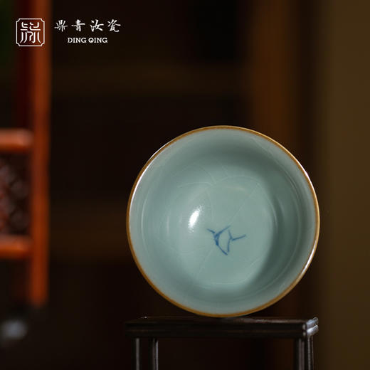 问鼎鼎青青花湛露杯(清平乐）（缺货） 商品图1