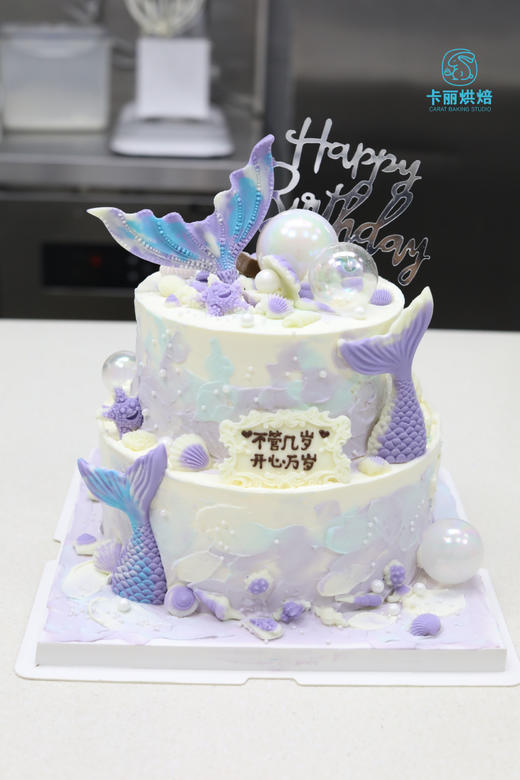 美人鱼蛋糕（紫色款） 商品图0