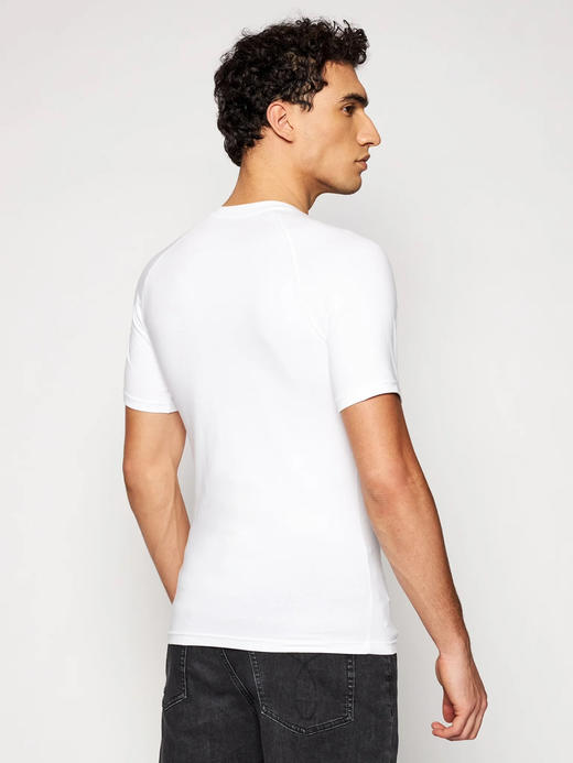 【特惠秒】EMPORIO ARMANI 阿玛尼 男士精品单盒装 V领 舒适休闲 飞鹰logo 打底弹棉T恤 99541 商品图9
