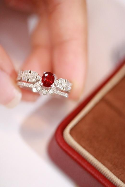 0.59ct 红宝石戒指 商品图1
