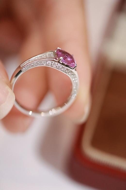 1.25ct 蓝宝石戒指 商品图7
