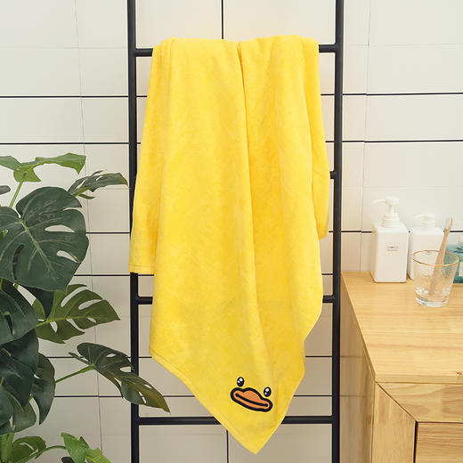 B.Duck小黄鸭割绒方形大方巾100*100cm 314 商品图0