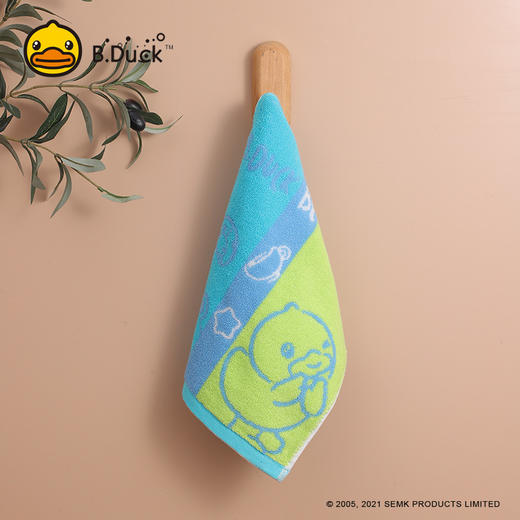 B.Duck小黄鸭彩条儿童毛巾52*26CM 554 商品图0