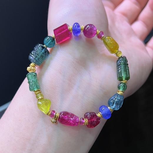 14.78g 雕刻碧玺手链 商品图3