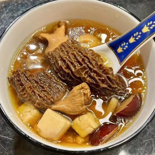 羊肚菌短柄干货500g 羊肚菌5-8cm菌菇汤料多规格批发羊肚菌 商品图3