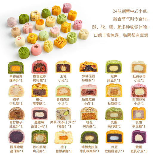 【一件包邮 预售】关茶月饼礼盒中国人的二十四节气620g 颗颗精美口味惊喜 甘肃/青海/内蒙古/新疆/西藏/宁夏/海南/港澳台不发货  商品图1