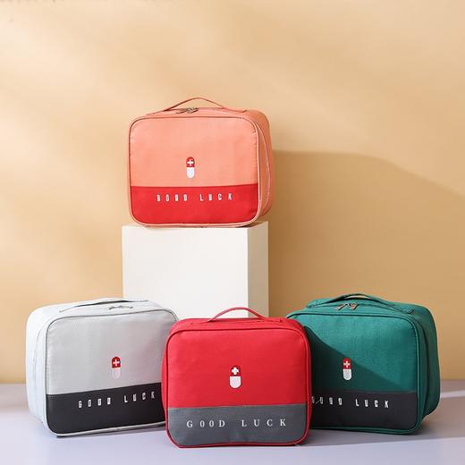 家用医疗急救包多功能旅行医药包 大容量手提药品收纳袋儿童健康包 商品图0