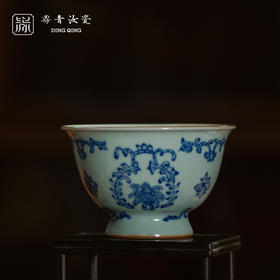 问鼎鼎青青花湛露杯(萝图）（缺货）