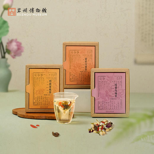 苏州博物馆 一周袋泡茶 商品图0