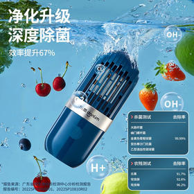 【小家电】东菱Donlim果蔬清洗机蔬菜水果去农残净化器家用洗菜消毒神器食材清洁机无线便携 DL-1212 HF