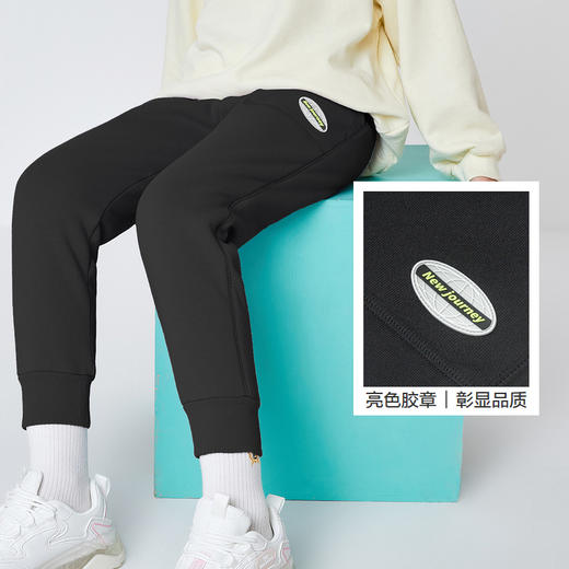 巴拉巴拉童装儿童长裤男童裤子厚女童中大童秋冬新款加绒防风 商品图3