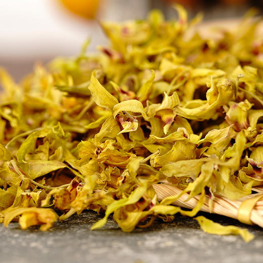 霍山铁皮石斛花散装 当季新花石斛干花花茶 商品图3
