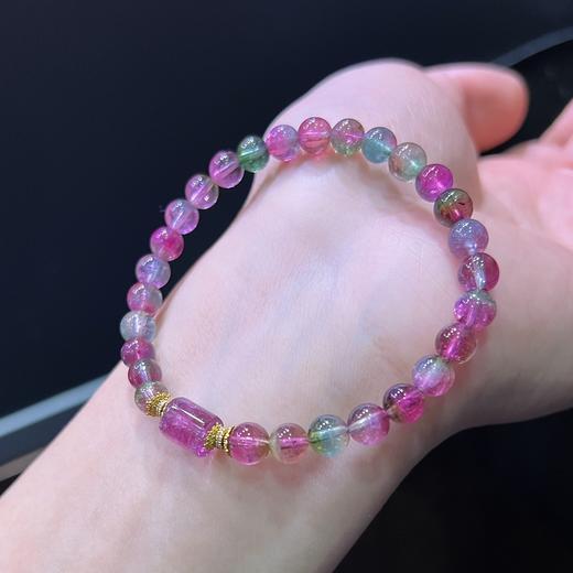 12g 6.3mm 碧玺手链 商品图0