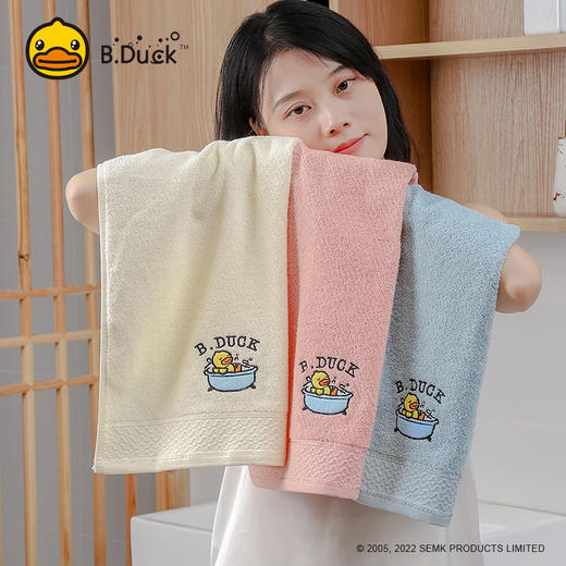B.Duck小黄鸭洗澡鸭毛巾70*34cm 794 商品图1