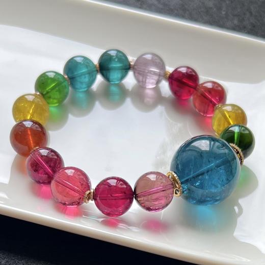 49g 11.5mm 碧玺手链 商品图0