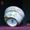 问鼎绪文汝窑云起杯（描金梅花） 商品缩略图4