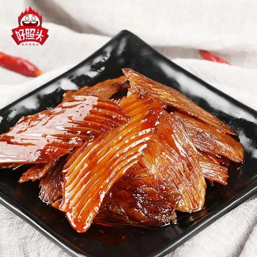 好照头黄金渔翅湖南特产小吃鱼翅鱼刺好兆头香辣鱼排鱼块休闲零食 商品图0