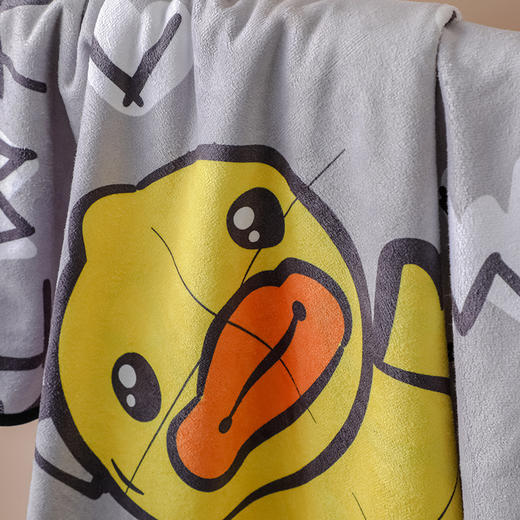 B.Duck小黄鸭超细纤维大浴巾140*70cm 212 商品图1