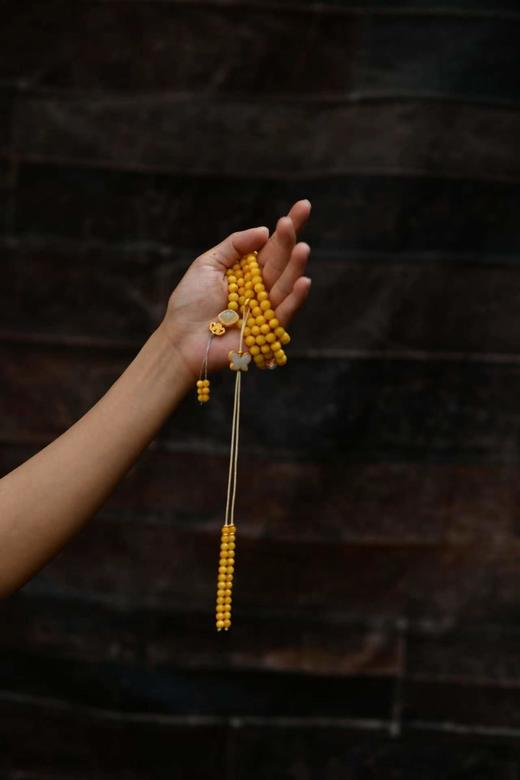 蜜蜡白玉葫芦念珠 商品图2