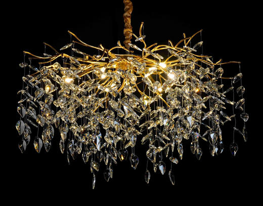 水晶树枝吊灯三角片（运费自理） 商品图0