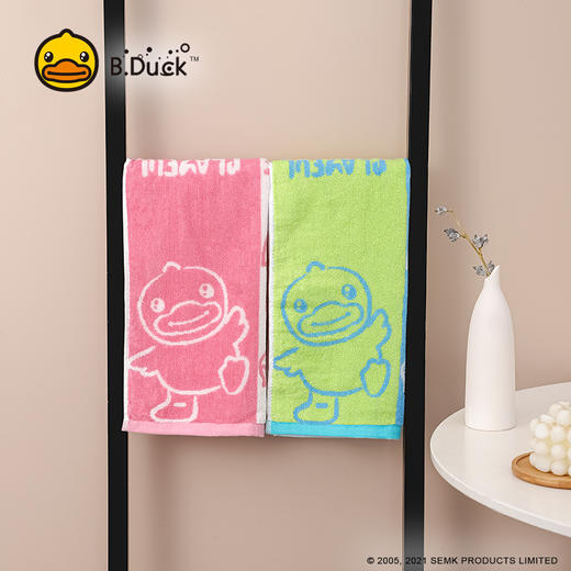 B.Duck小黄鸭彩条毛巾72*34cm 778 商品图0