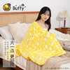 小黄鸭Buffy珊瑚绒大毛巾浴巾女比纯棉吸水大人家用加厚速干裹巾 商品缩略图0