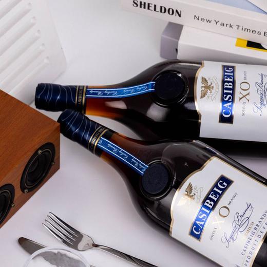 疯抢中！！【法国进口】卡斯贝格·蓝轩XO白兰地 1.5L大瓶装 赠高端礼盒+2个酒杯 商品图6