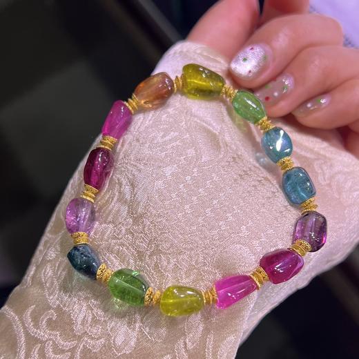 19.25g 原石碧玺手链 商品图4