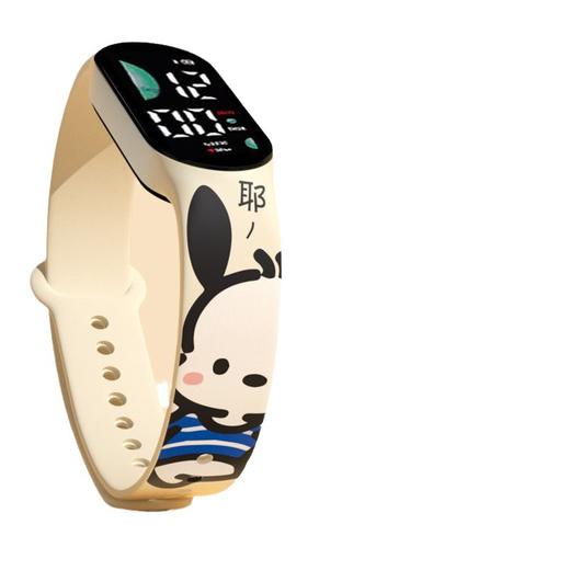 【可爱卡通电子手表，让孩子更爱运动】新款帕恰狗卡通电子手表 小学生可爱儿童卡通印花 LED运动手表 看日期时间手表-QQ 商品图4