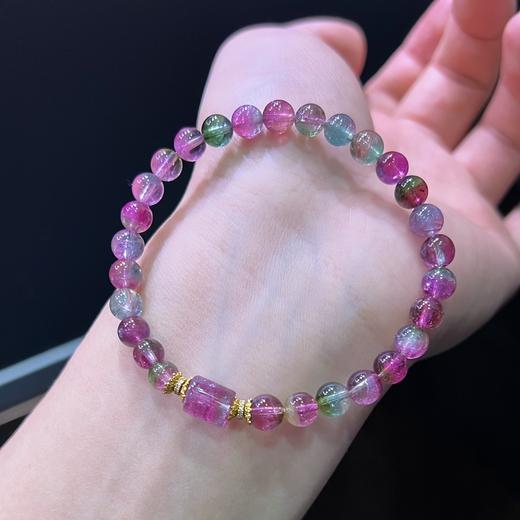 12g 6.3mm 碧玺手链 商品图2