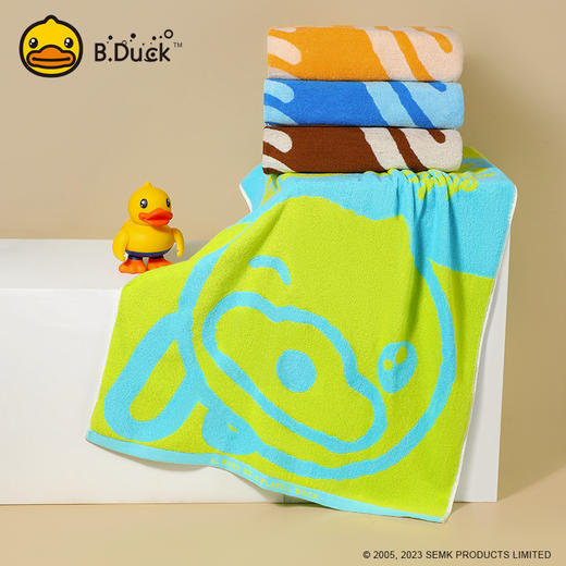 B.Duck小黄鸭大头鸭大浴巾140*70cm 233 商品图1