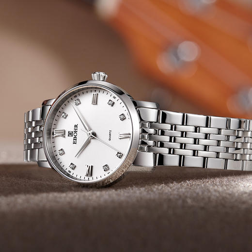 依波表EBOHR 大师系列经典时尚女士石英腕表30米防水5029 商品图2