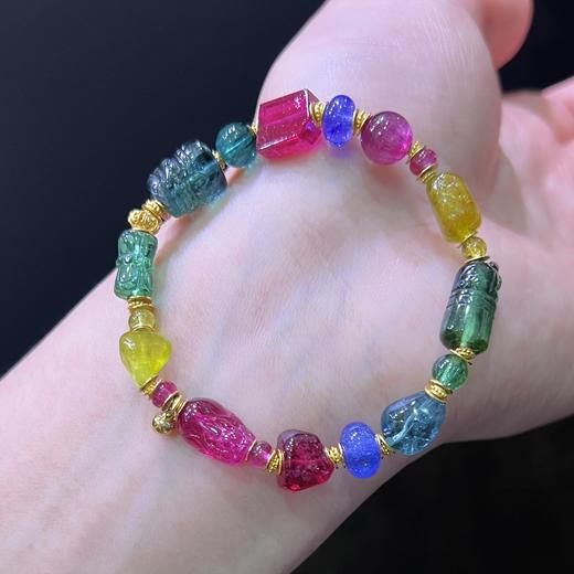 14.78g 雕刻碧玺手链 商品图7