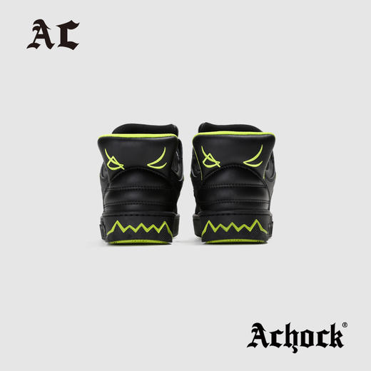 【Achock官方店】“变异小恶魔”国潮泡芙鞋黑色尾翼运动情侣板鞋 商品图2