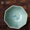 问鼎鼎青青花直口八方杯（知今）（缺货） 商品缩略图2