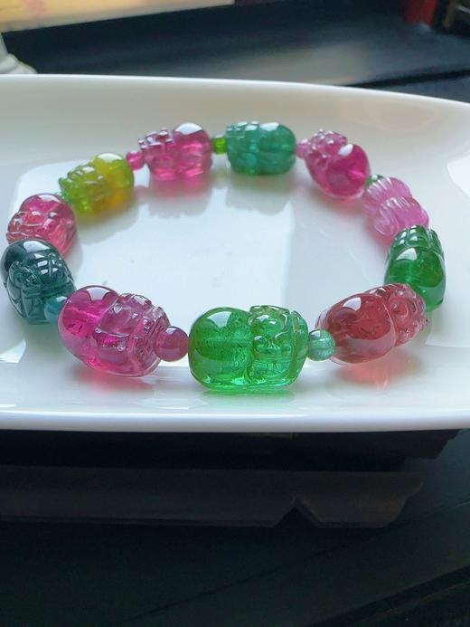 27.4g 雕刻碧玺手链 商品图6