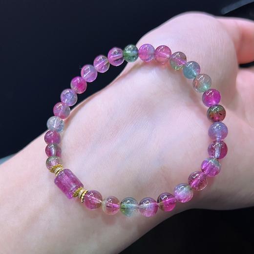 12g 6.3mm 碧玺手链 商品图6