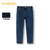 巴拉巴拉童装女童裤子冬装中大童加绒牛仔长裤儿童保暖舒适洋气潮 商品缩略图1