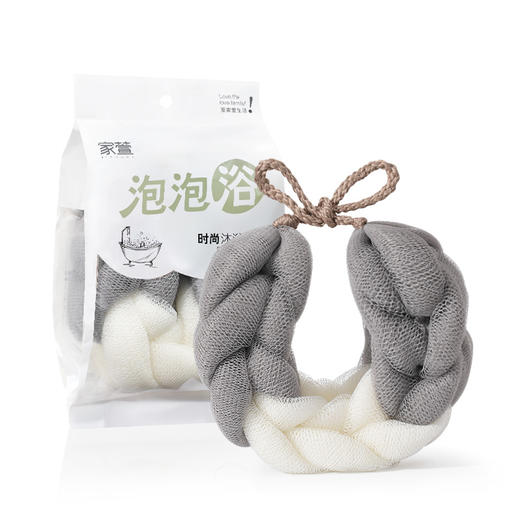 9.9包邮 沐浴条浴花长条60克 女士洗澡巾拉背条搓澡巾神器 商品图8