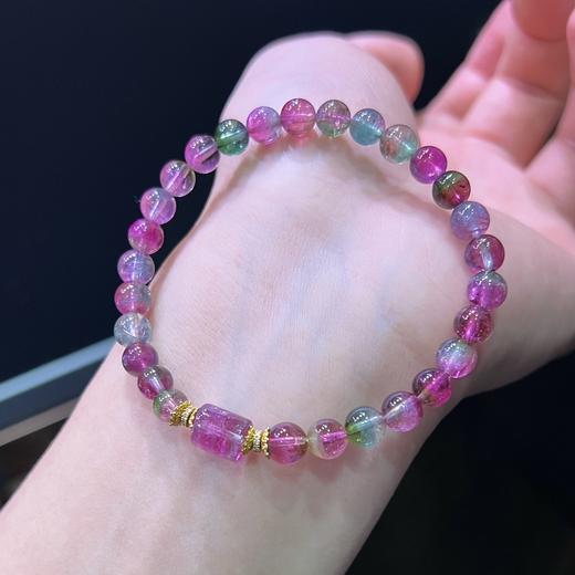 12g 6.3mm 碧玺手链 商品图4