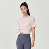 【运动罩衫】爱帝女士健身运动速干T恤宽松两穿瑜伽半袖上衣 商品缩略图2