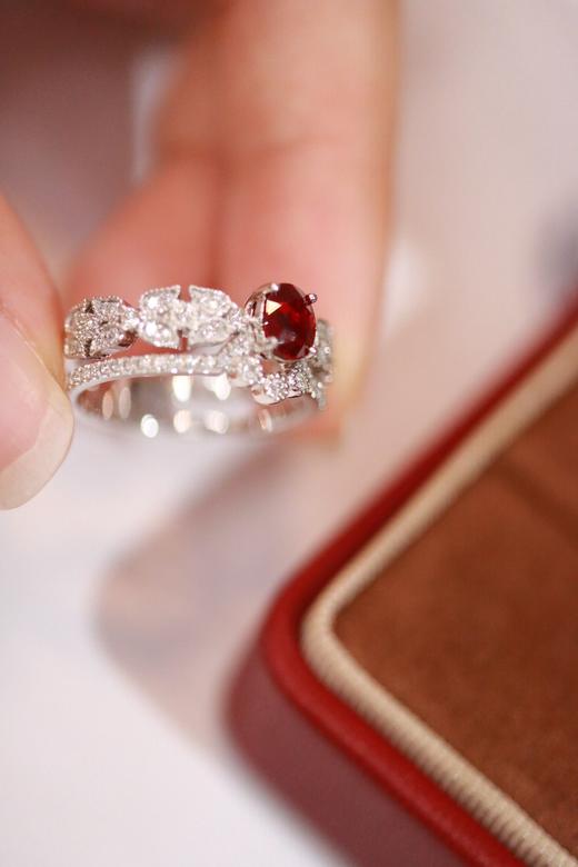 0.59ct 红宝石戒指 商品图4