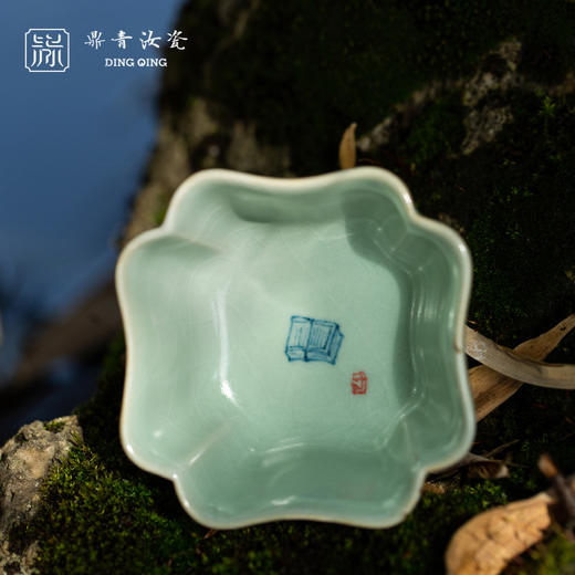 问鼎鼎青青花四叶杯（琴棋书画）（缺货） 商品图3